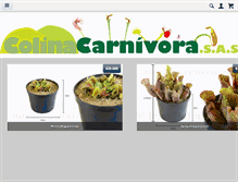 Tablet Screenshot of colinacarnivora.com